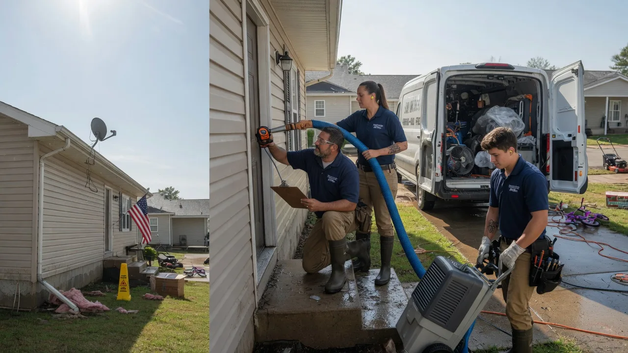 Ceiling Water Damage Restoration in Ambrose, GA near me